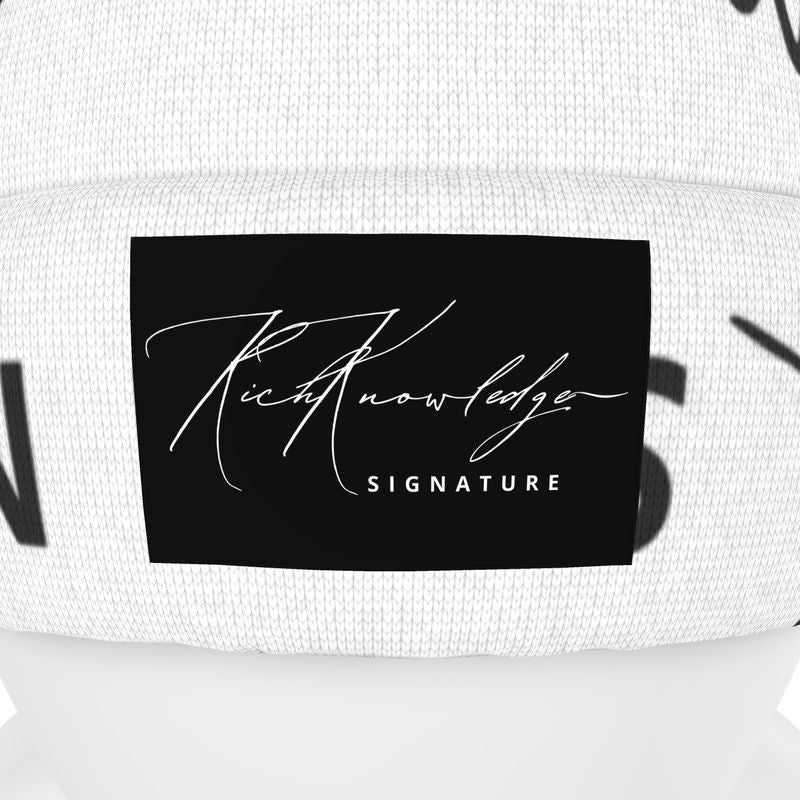 Rich Knowledge Signature Beanie