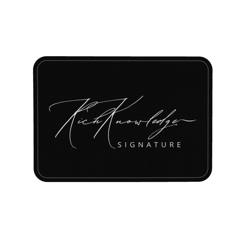 Rich Knowledge Signature Colville Leather Backpack