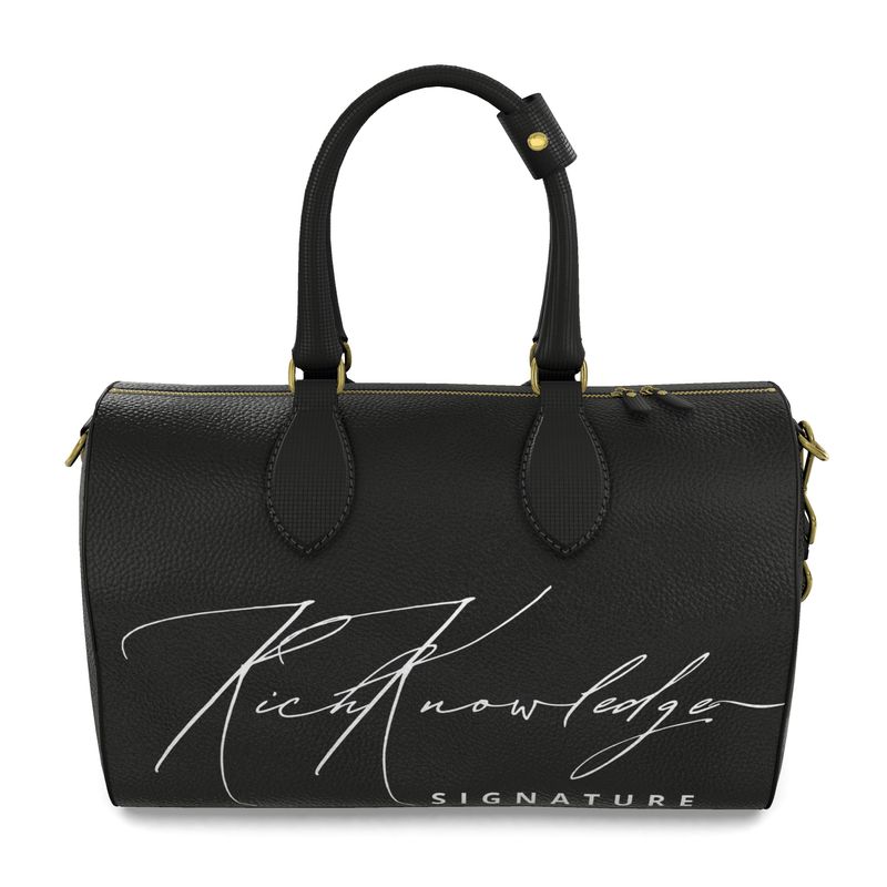 Rich Knowledge Signature Small Duffle Bag