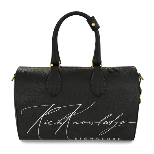 Rich Knowledge Signature Small Duffle Bag