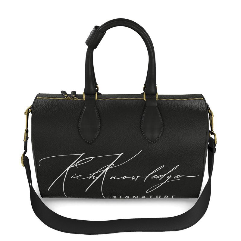 Rich Knowledge Signature Small Duffle Bag