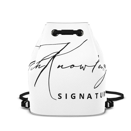 Rich Knowledge Signature Pembridge Bucket Backpack