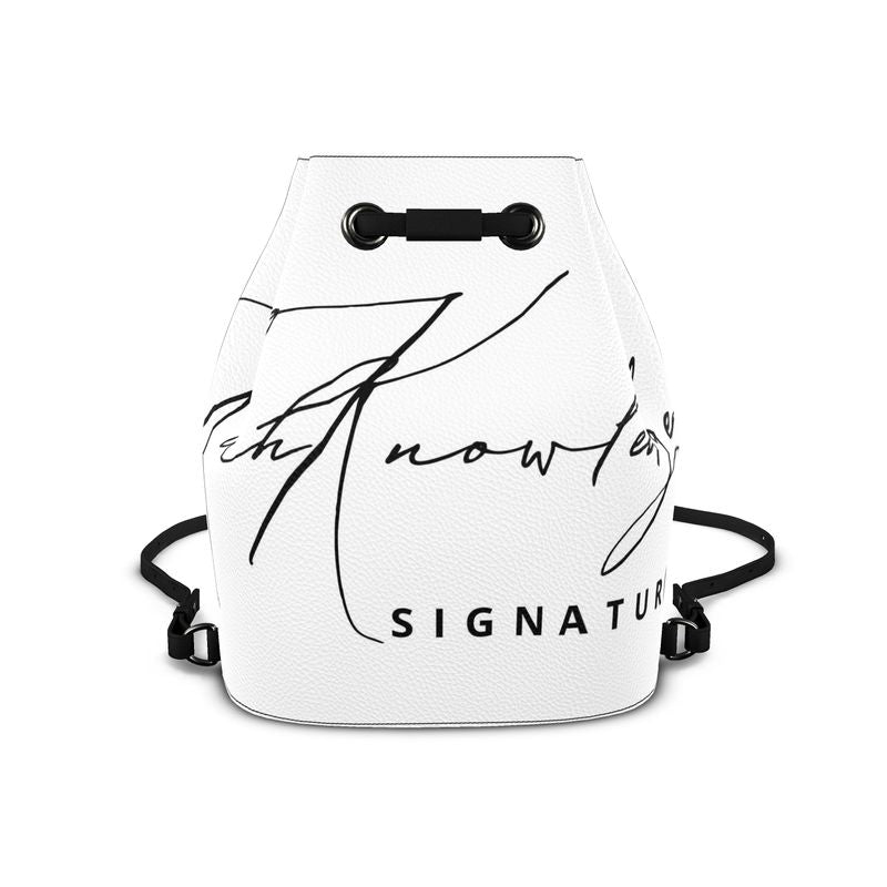 Rich Knowledge Signature Pembridge Bucket Backpack