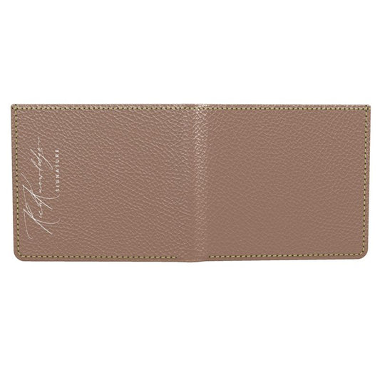 Rich Knowledge Signature Men's Wallet