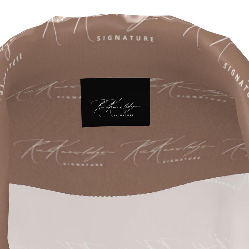 Rich Knowledge Signature Womens Luxury Pyjama Shirt
