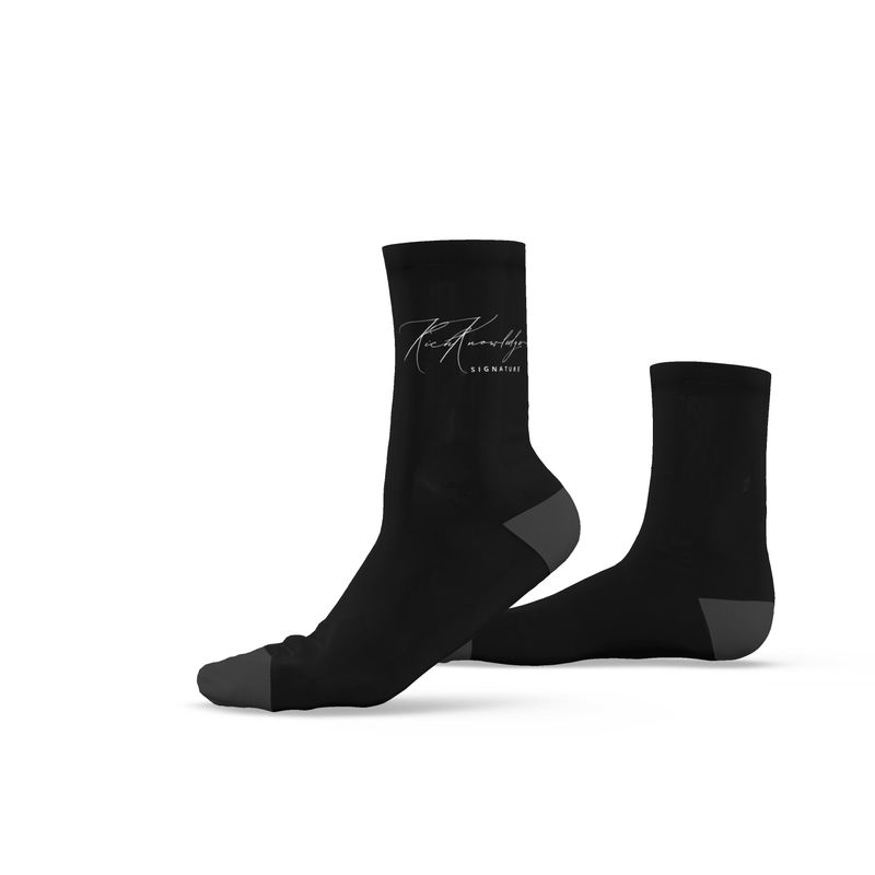 Rich Knowledge Signature Socks