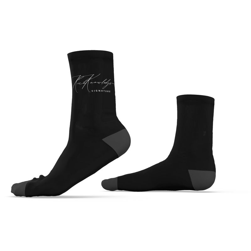 Rich Knowledge Signature Socks