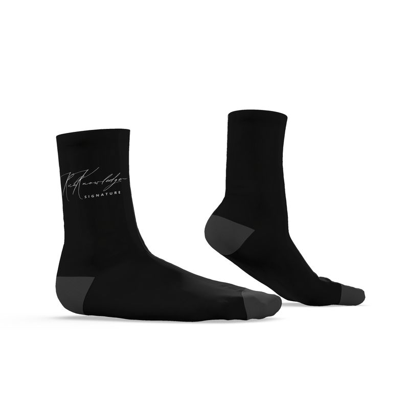 Rich Knowledge Signature Socks