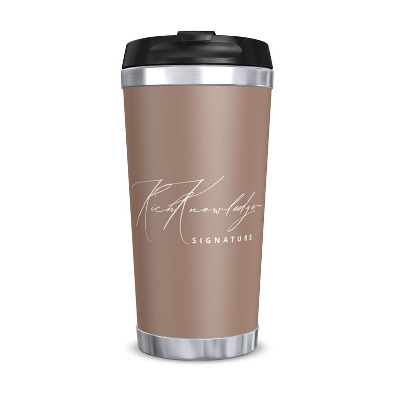 Rich Knowledge Signature Travel Cup