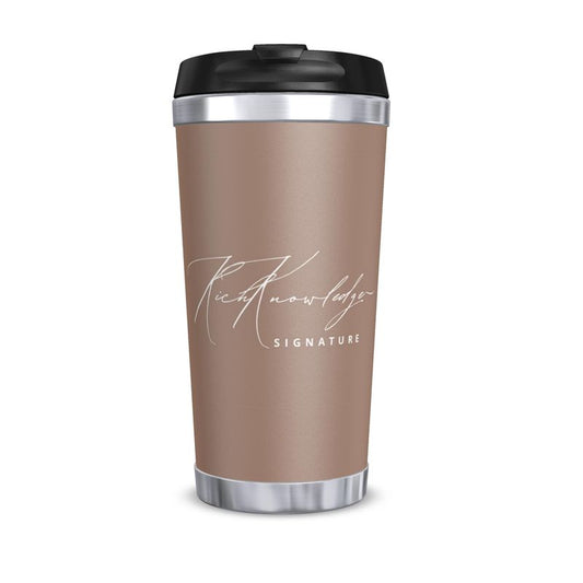 Rich Knowledge Signature Travel Cup