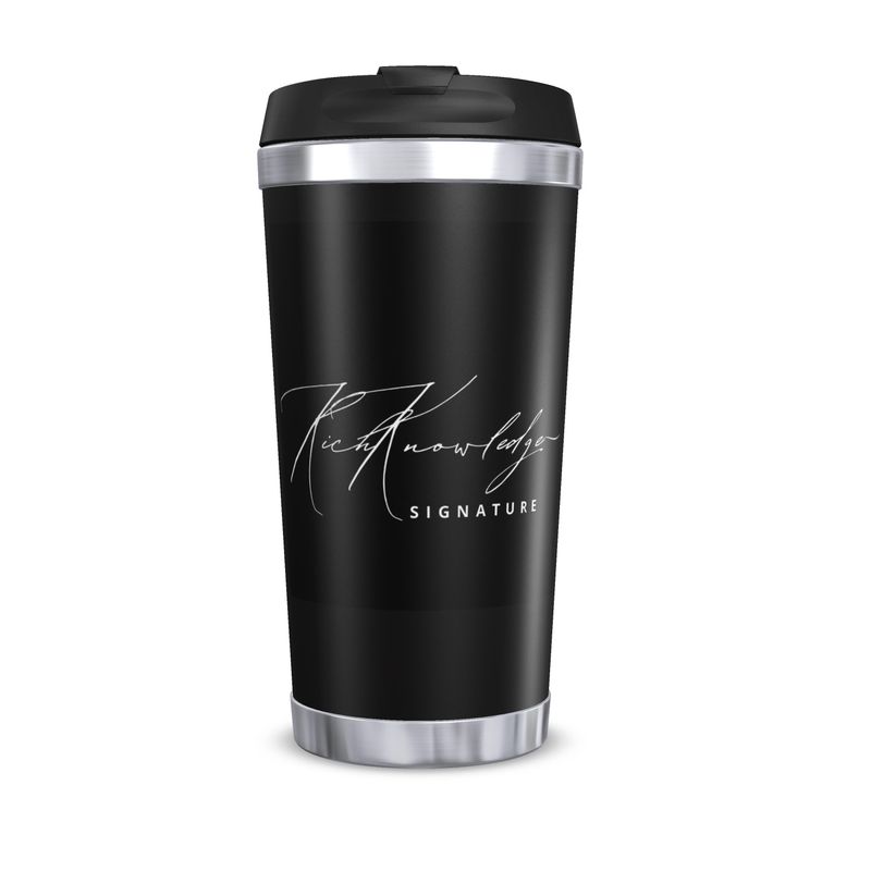 Rich Knowledge Signature Travel Cup