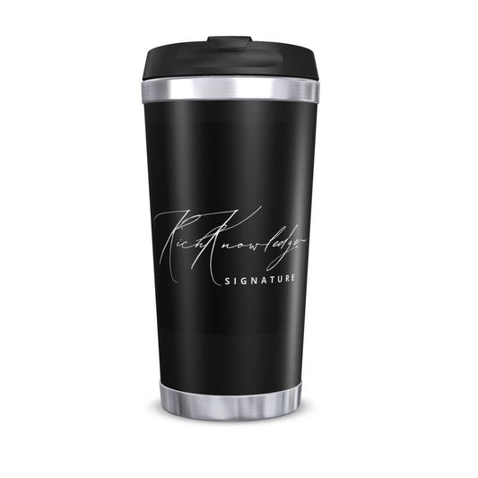 Rich Knowledge Signature Travel Cup